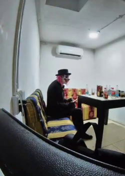 Qué buena comida que se pego este INDIVIDUO 17