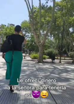 La convencieron ofreciendole dinero + VIDEITO 16
