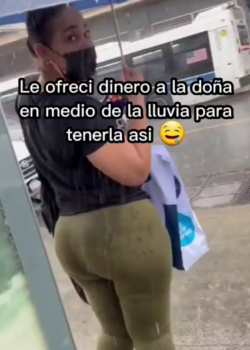 En esta epoca de lluvia le ofrecimos dinero para cacharla rico + VIDEO 9