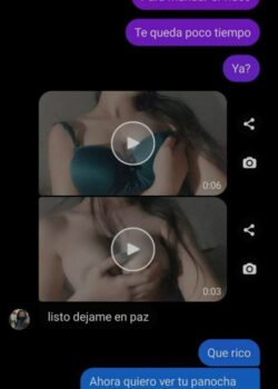Prima extorsionada me manda video cogiendo 17