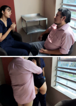 Doctora zorrita es cogida por su paciente 🥵😁 10