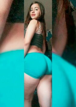COLEGIALA patona con un CULOTE 21