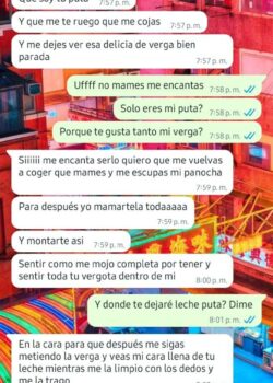 Mi prima karla se pone hot por chat y me la termino cogiendo 17