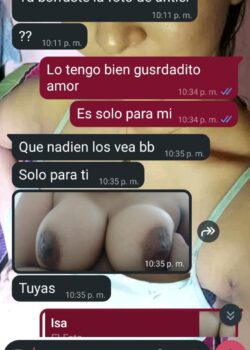 Mi primita adolescente me manda fotos de sus tetas 17