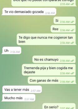 Chat filtrado y videos detonandome a novia ajena 5