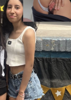 Martina pendeja trolita de 18 años nos muestra su conchita 4