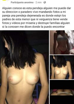Pendejita de Formosa funada por trola 22
